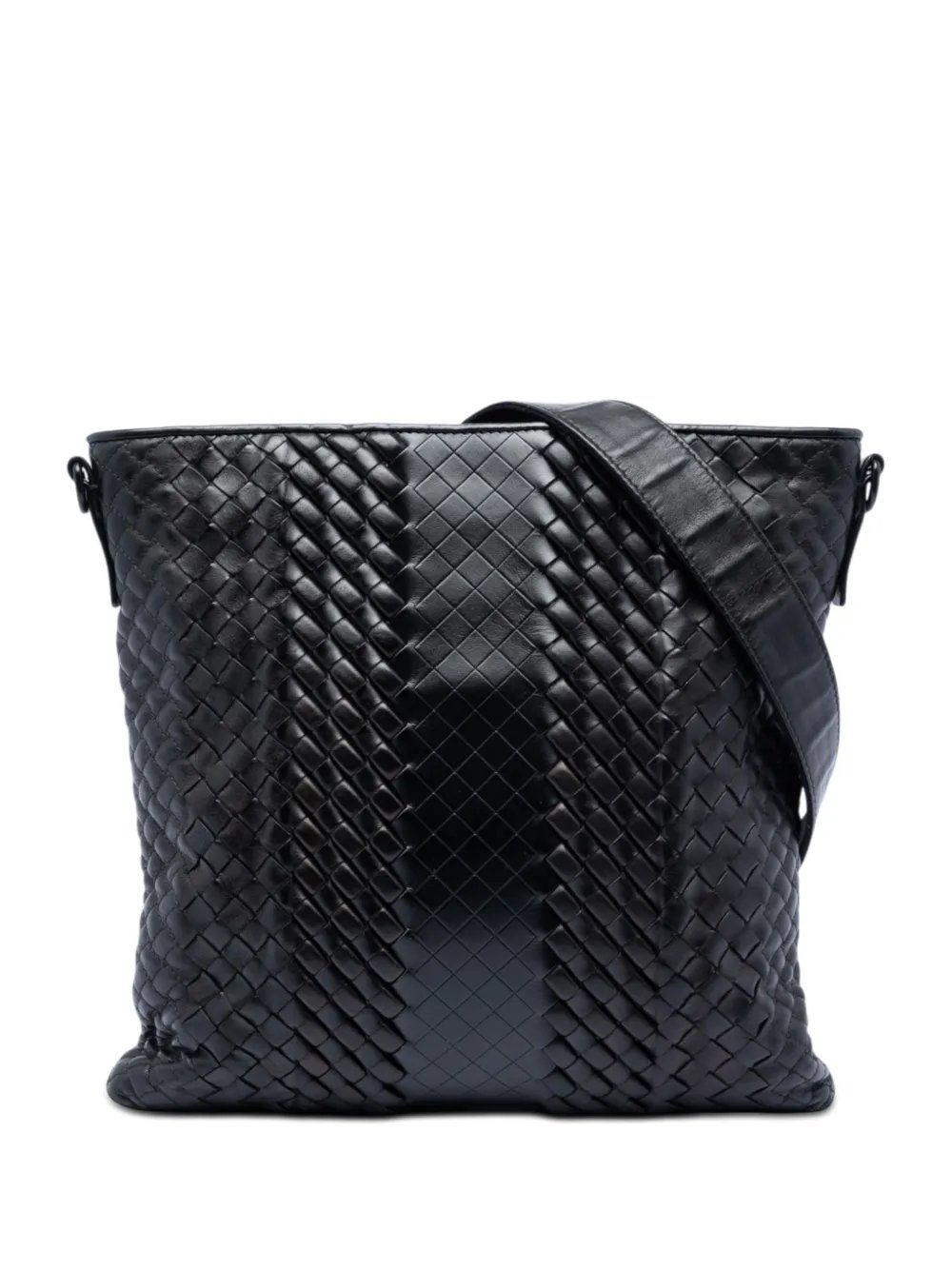 2012-2026 Leather Intreccio Imperatore crossbody bag