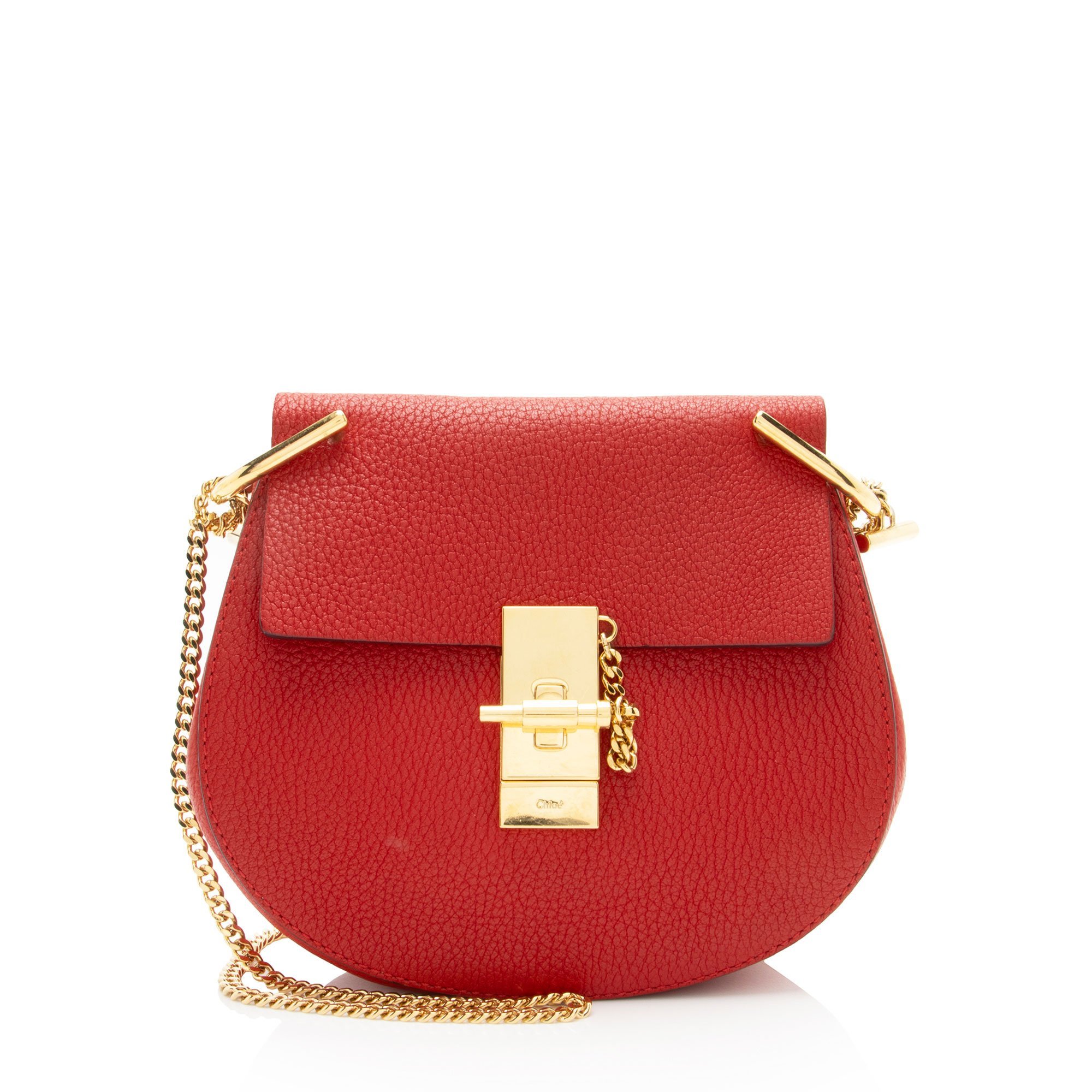 Drew leather crossbody bag