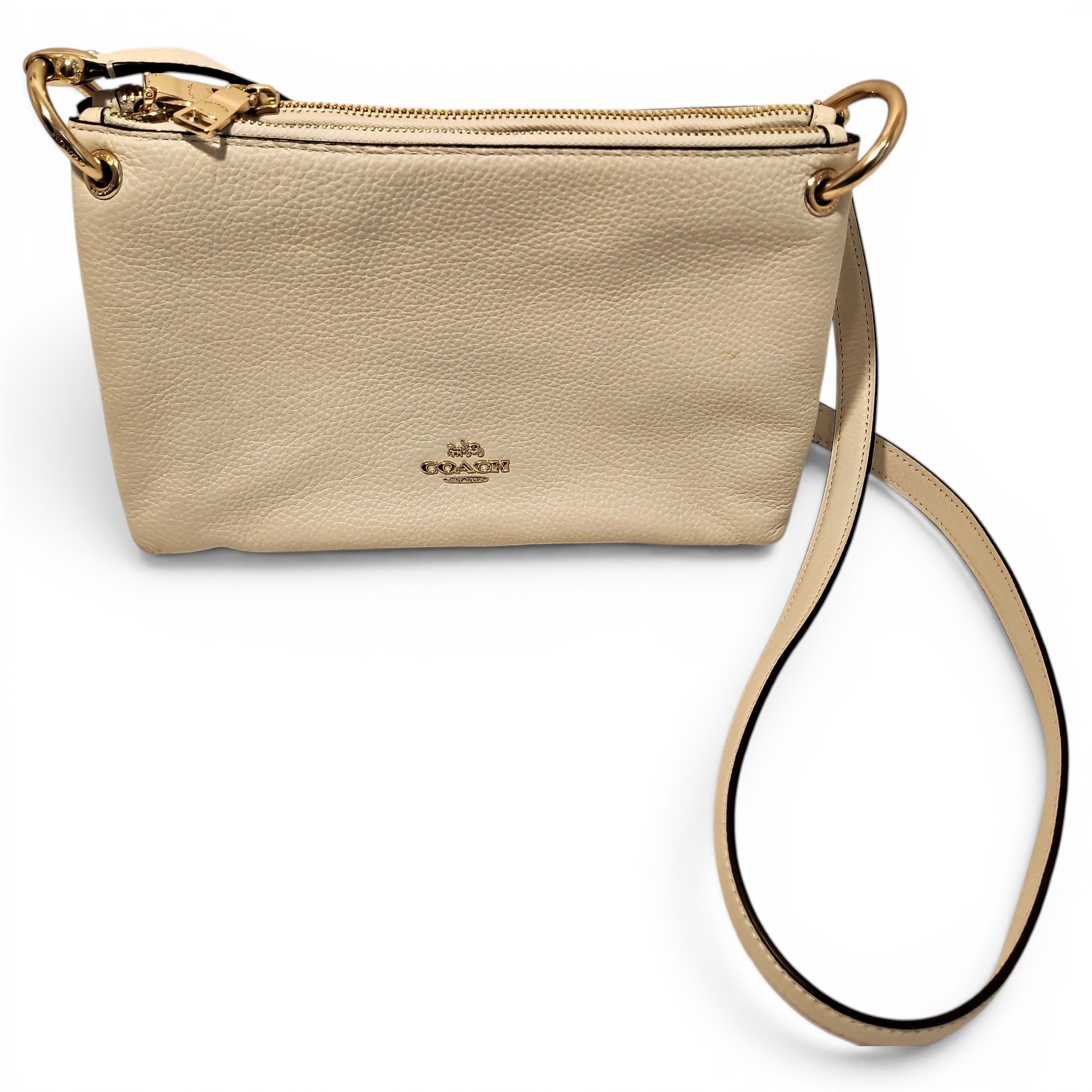 Leather crossbody bag