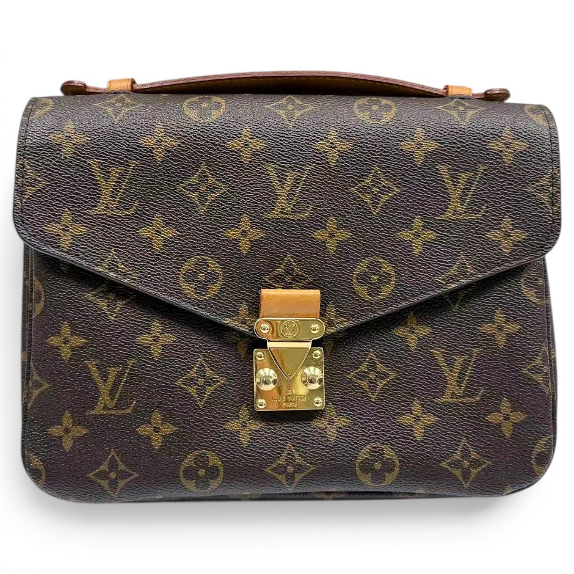 Metis leather handbag