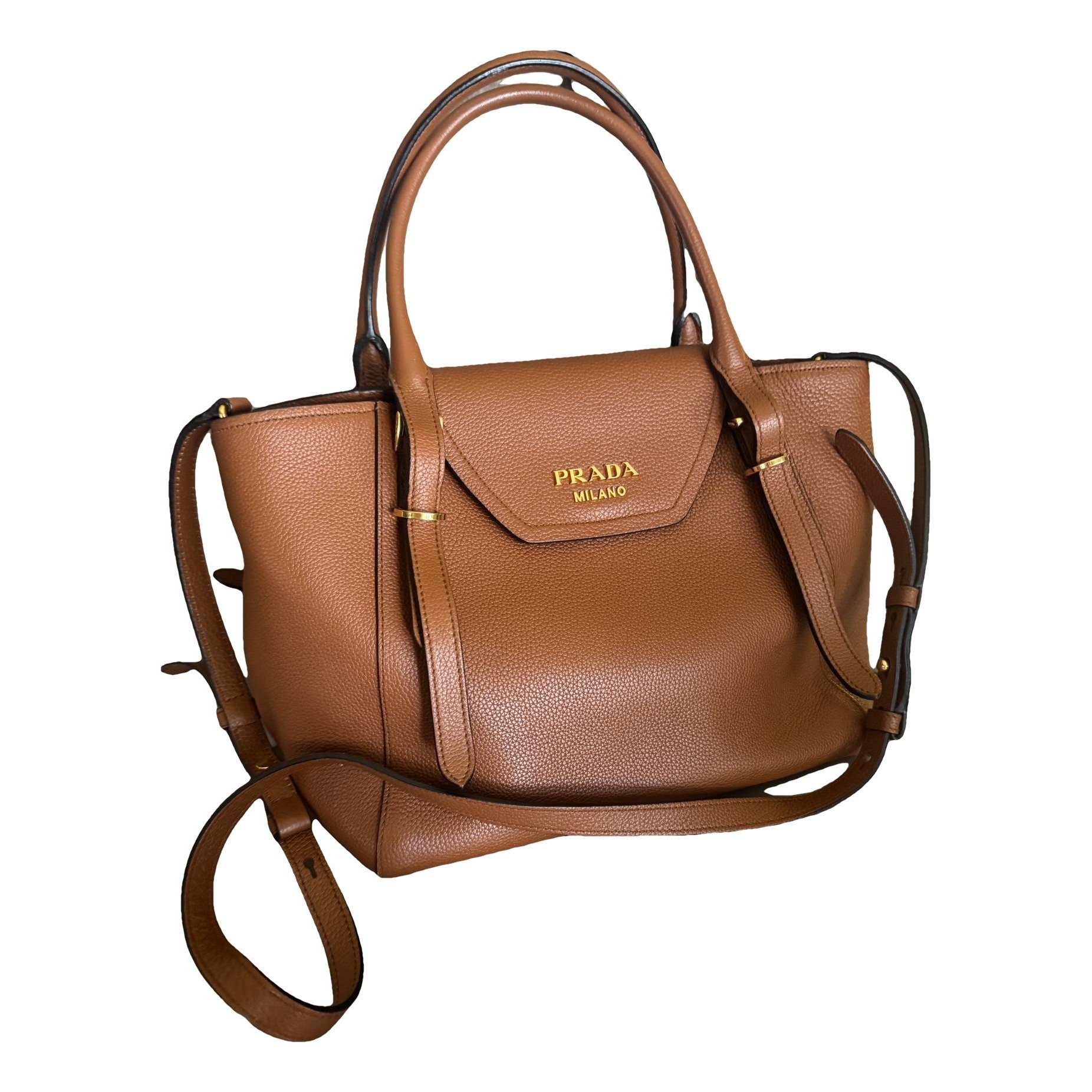 Leather tote