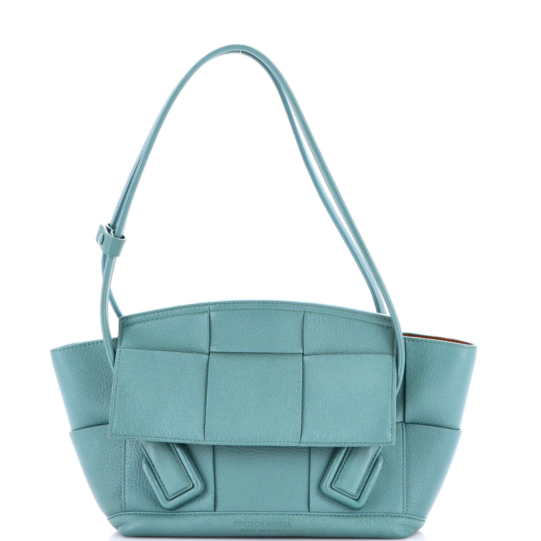 Bottega Veneta Arco Bag Maxi Intrecciato Leather Small