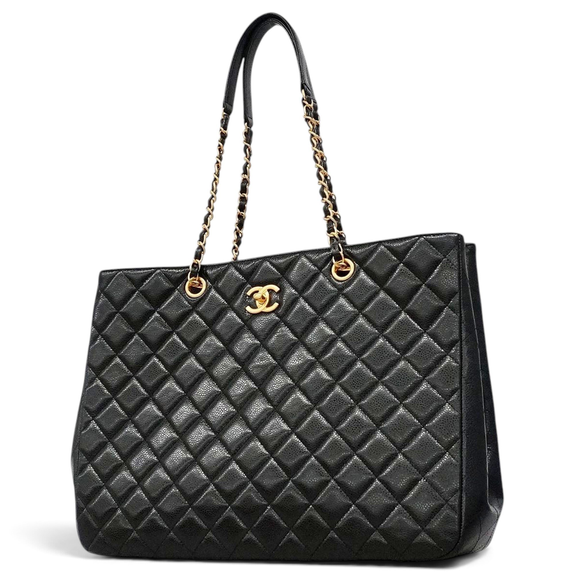 Leather tote