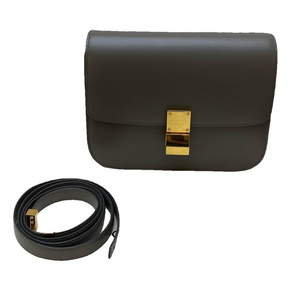 Classic leather handbag