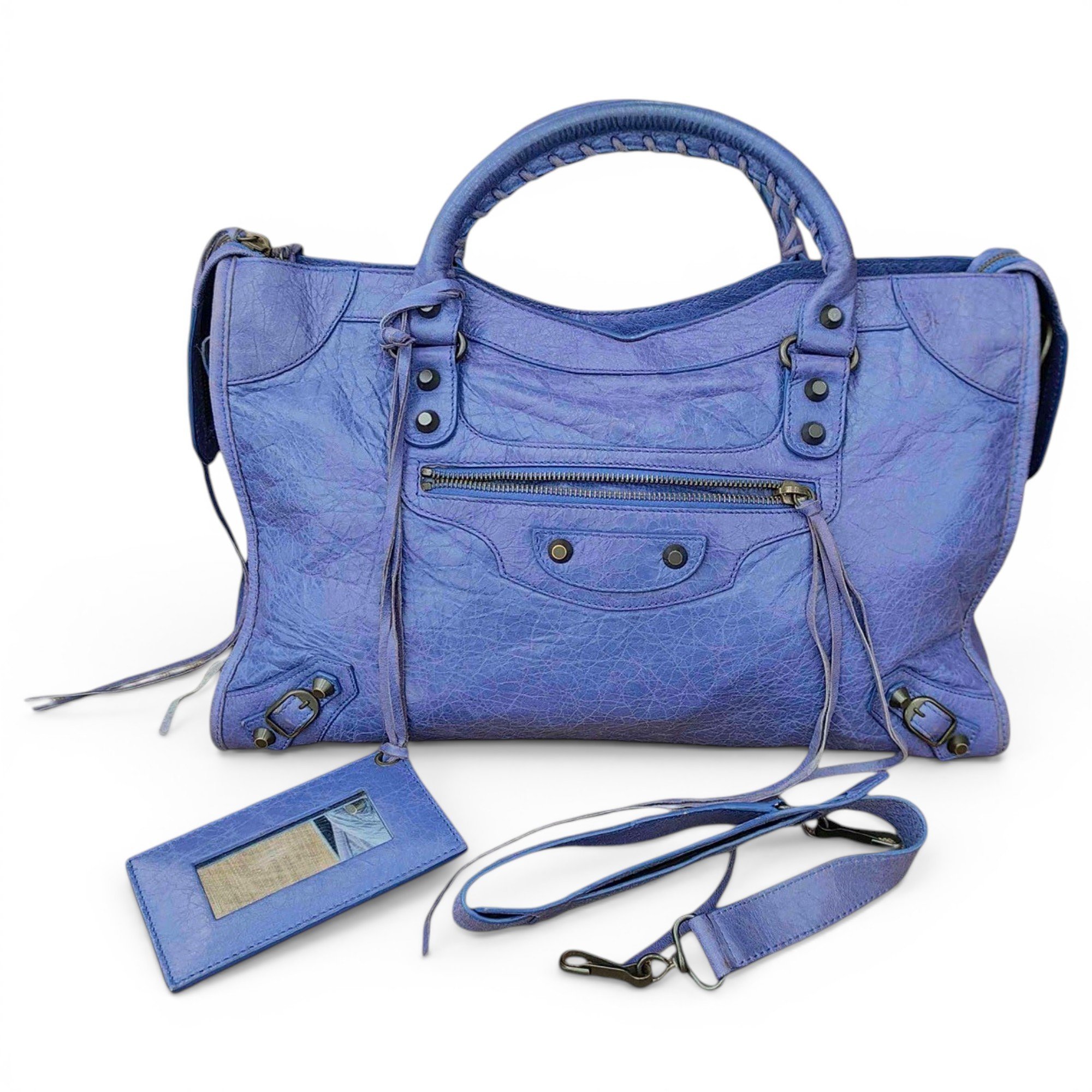 Balenciaga City leather handbag