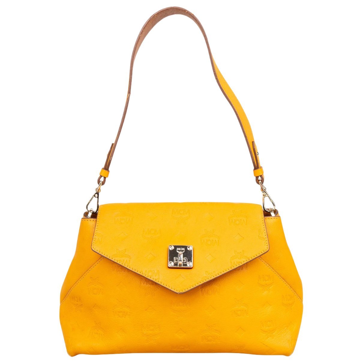 Boston leather handbag