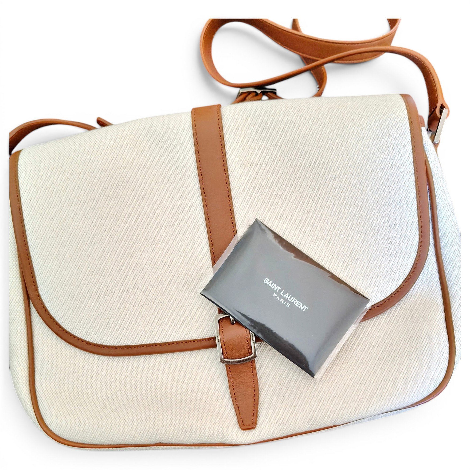 Leather crossbody bag