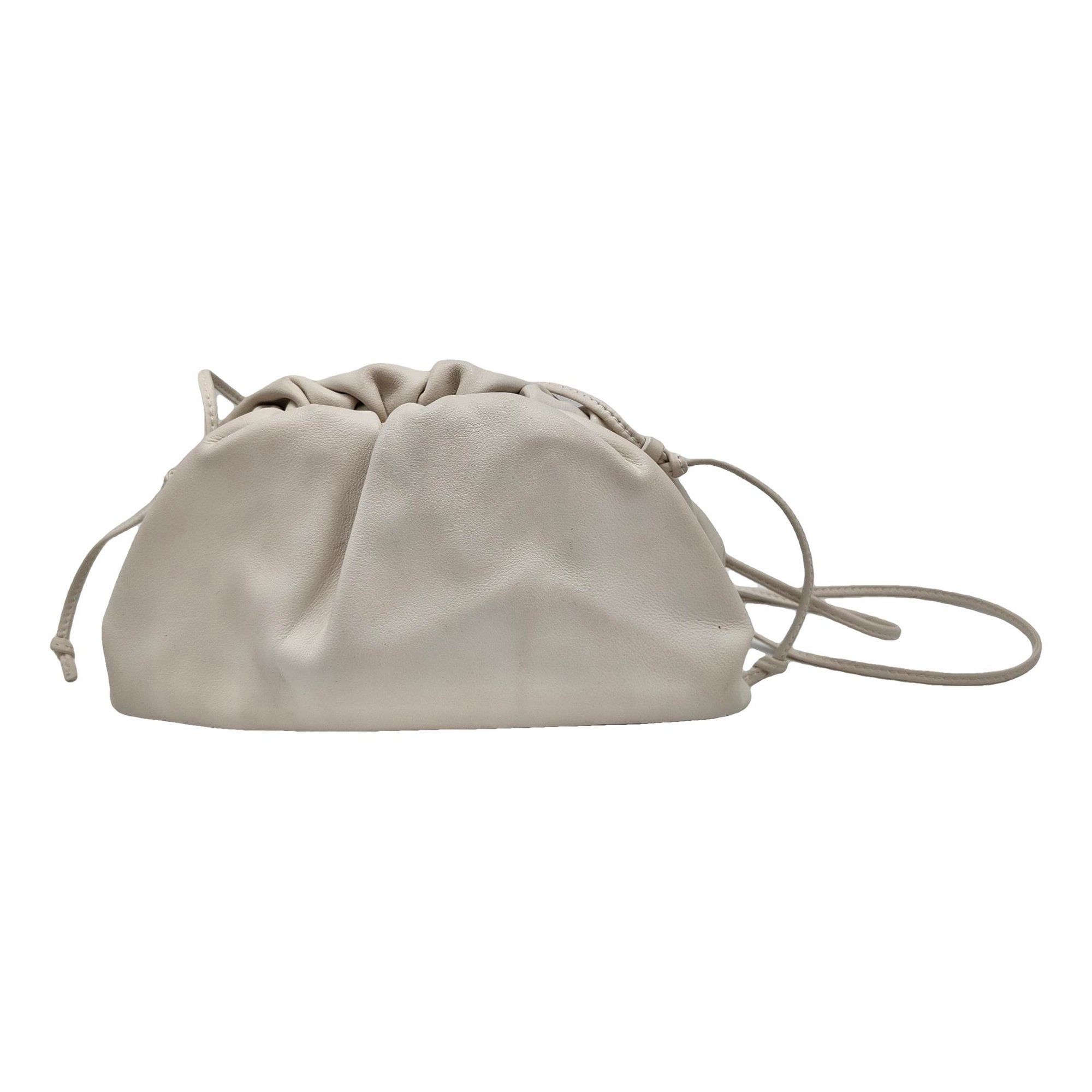 Pouch leather crossbody bag