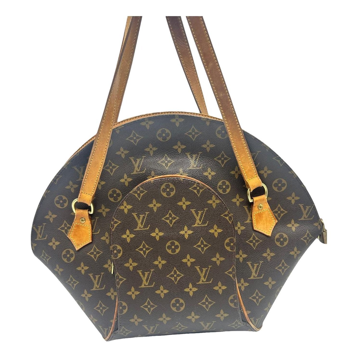 Ellipse cloth handbag