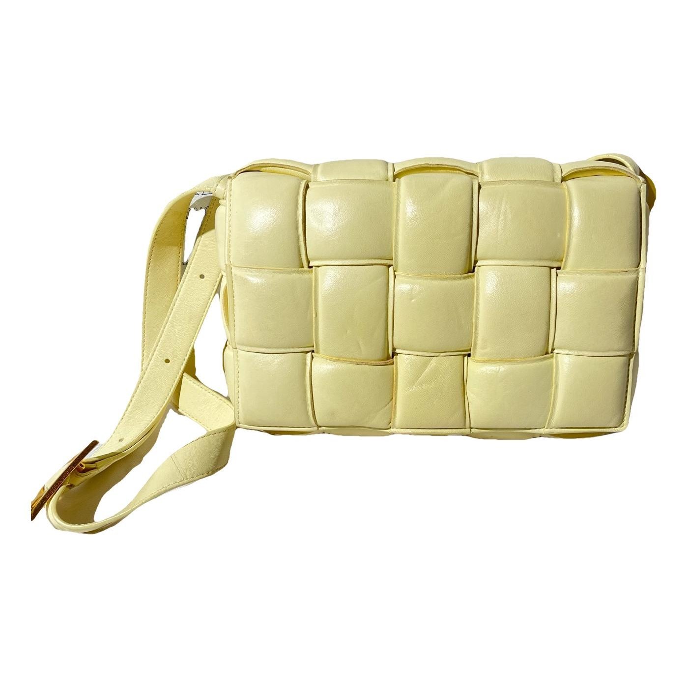 Cassette Padded leather handbag