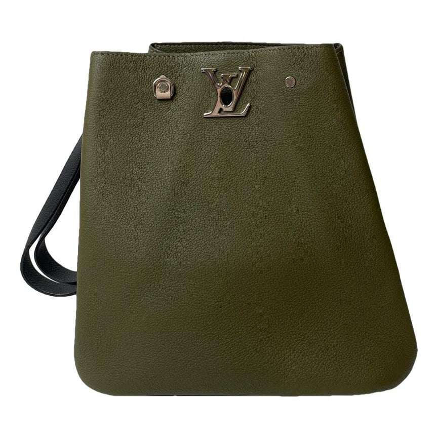 Louis Vuitton Lockme Bucket leather handbag