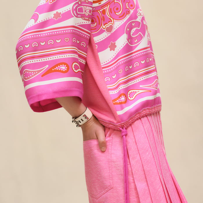 Rose Sakura "Candy Libris" Long-sleeve Twillaine T-shirt Sweater