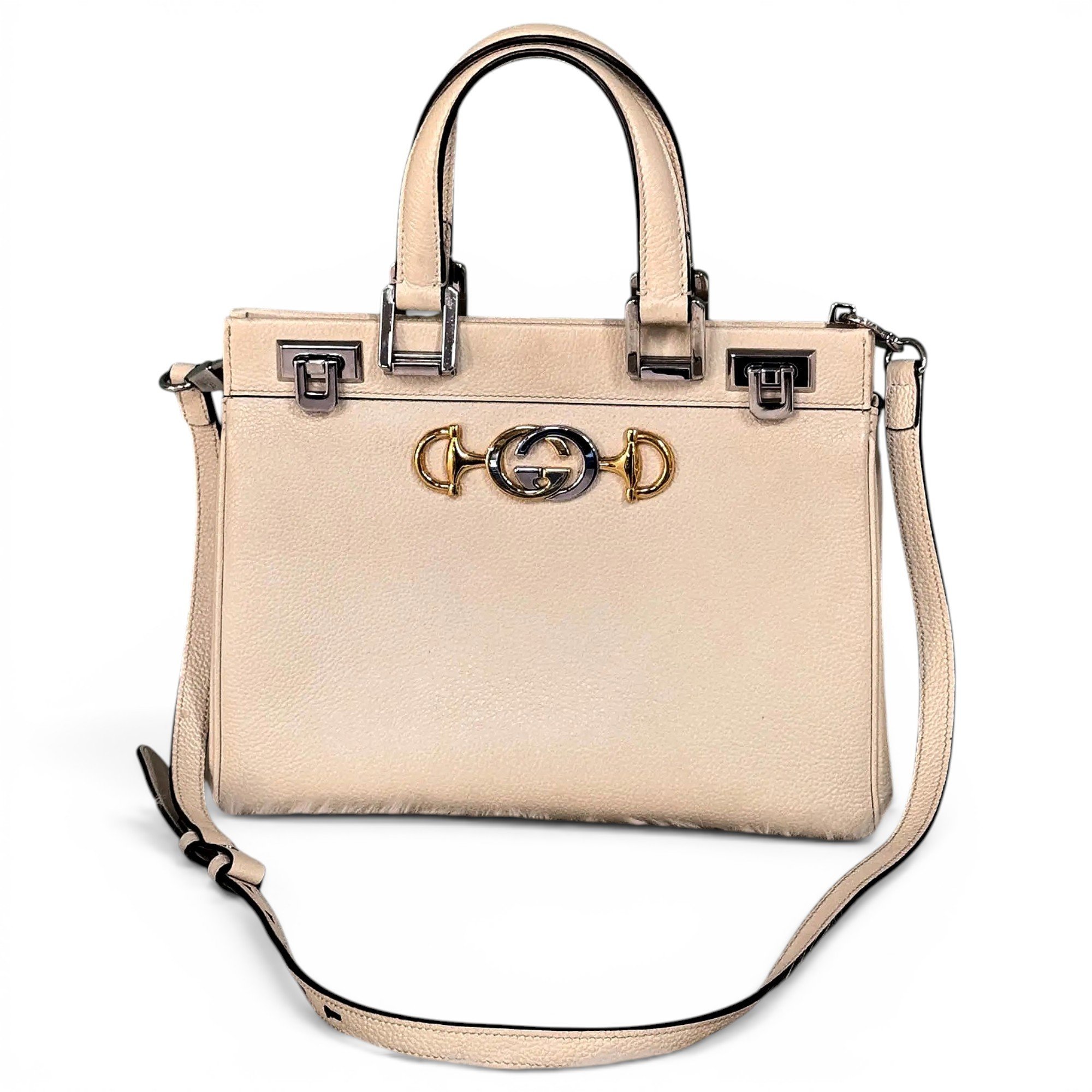 Leather handbag