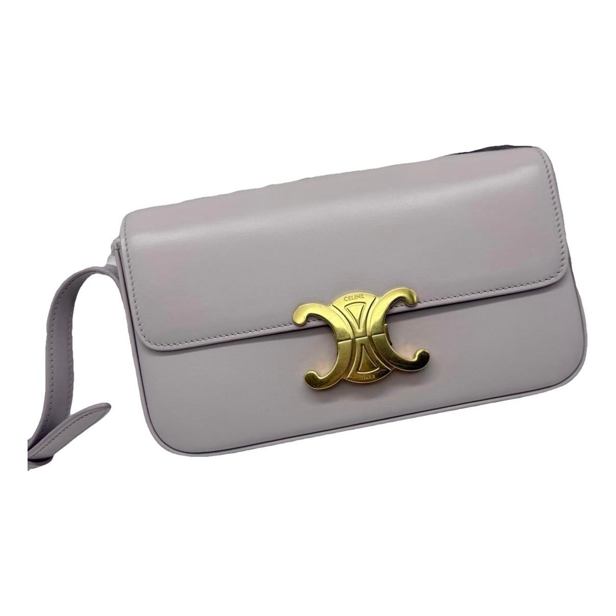 Triomphe Long leather handbag