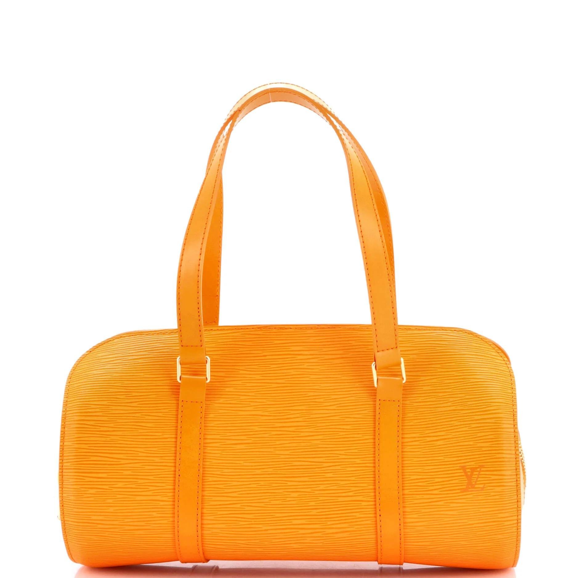 Leather bowling bag
