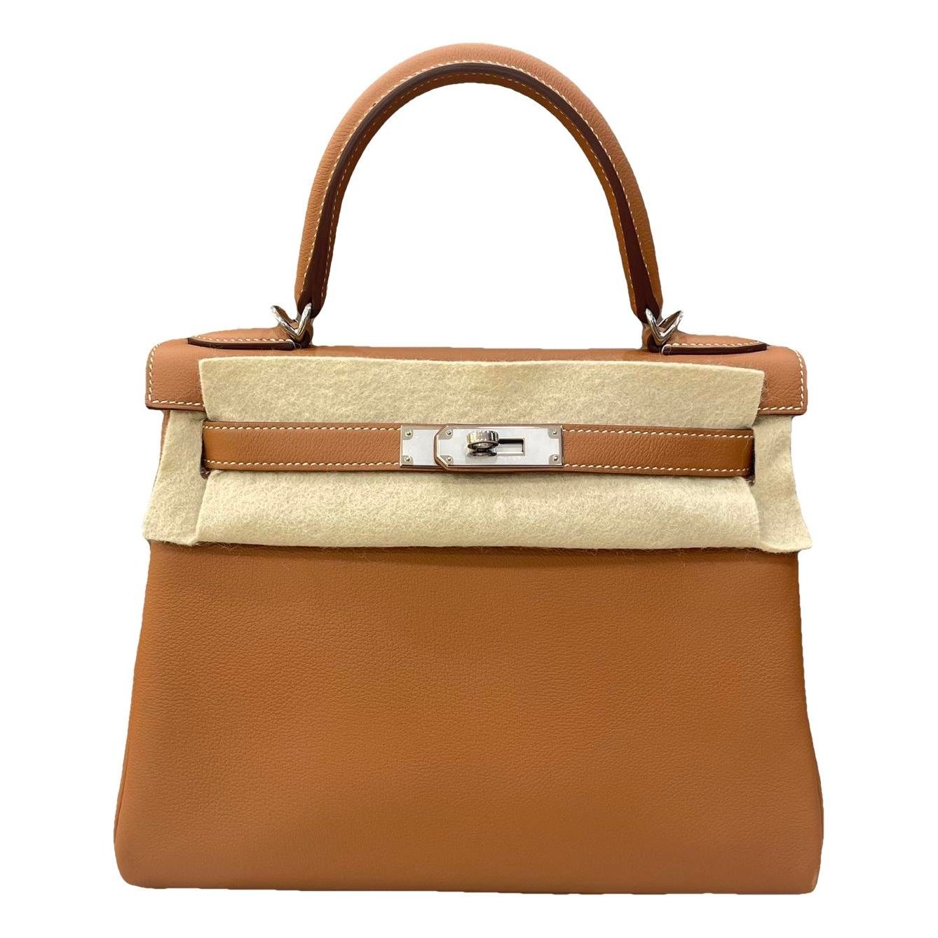 Kelly 28 leather handbag
