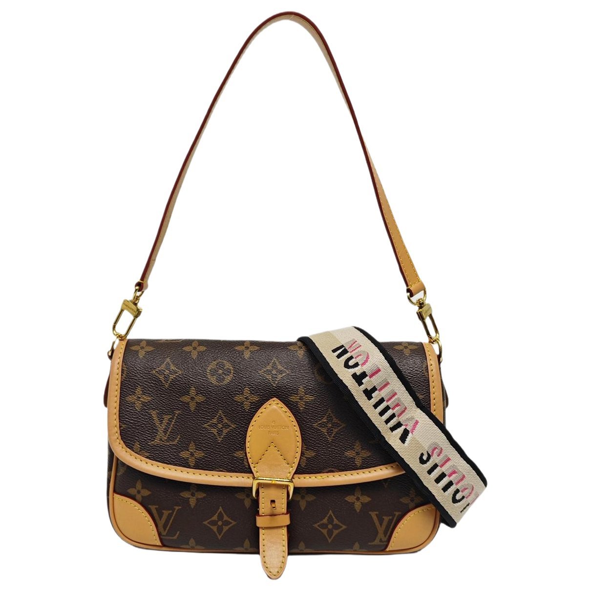 Louis Vuitton Diane leather crossbody bag