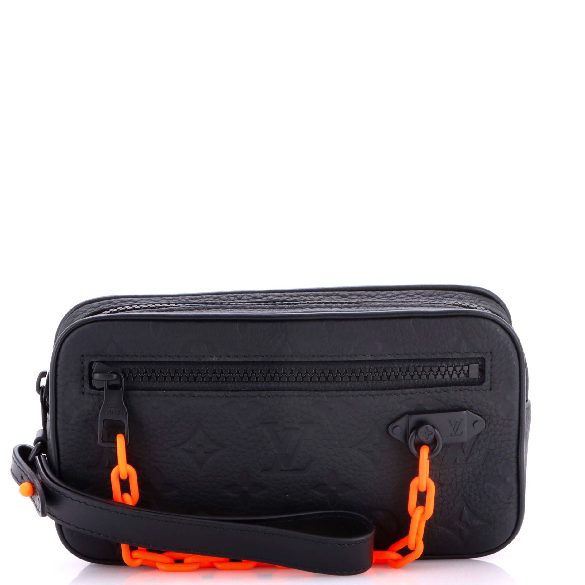 Solar Ray Pochette Volga Monogram Taurillon Leather