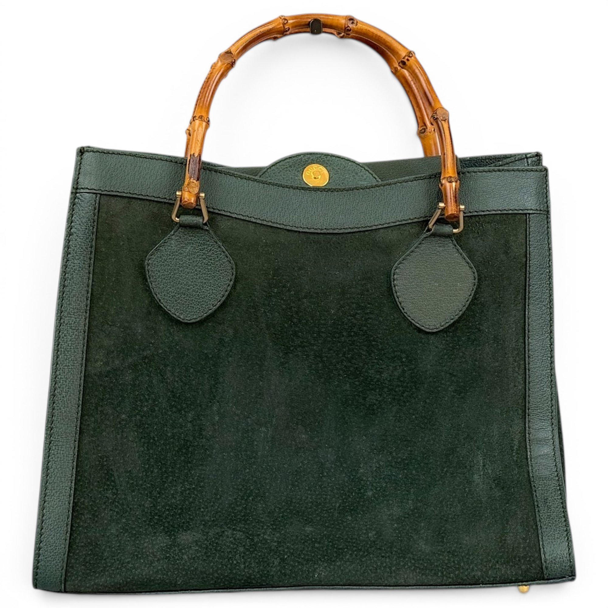 Diana Bamboo leather tote