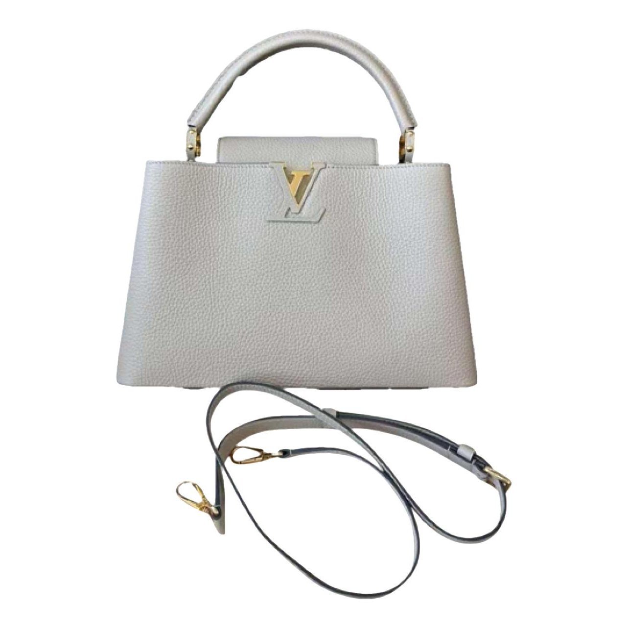 Capucines leather handbag