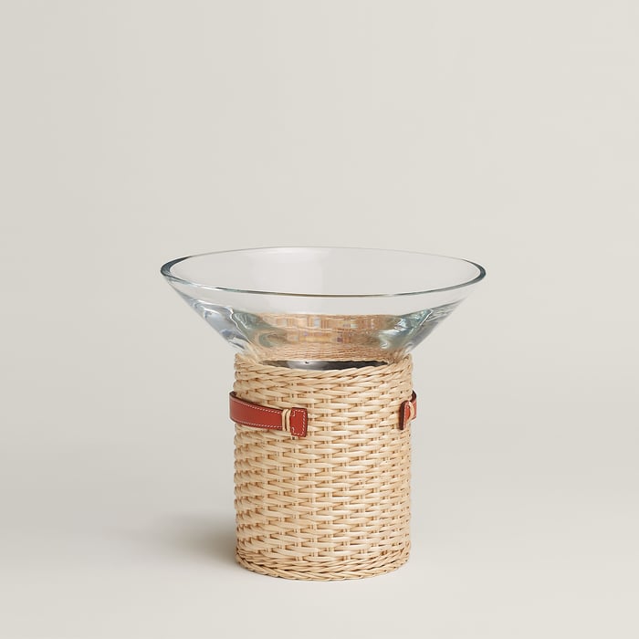 Terre Battue Delta Oseraie Vase, Small Model