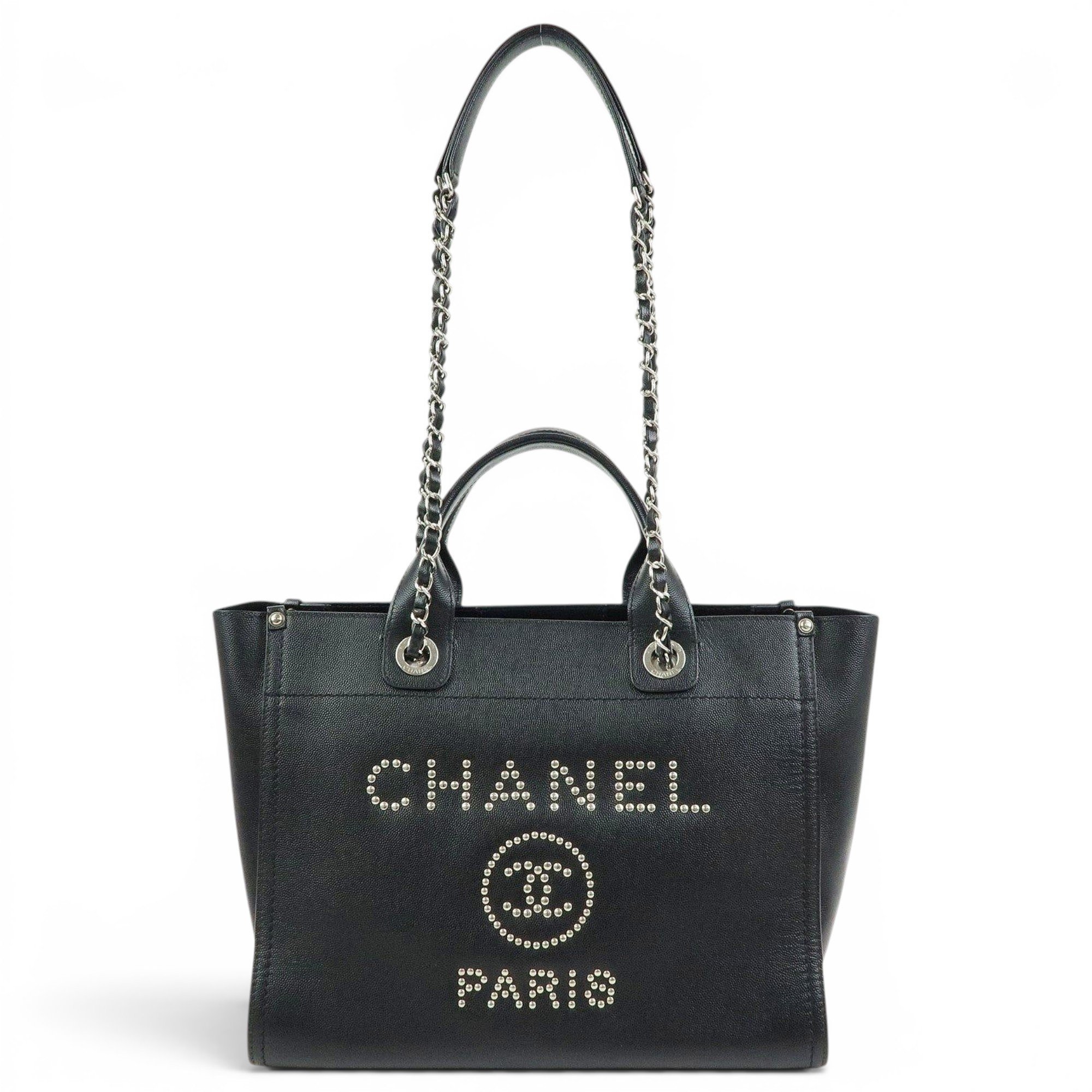 Deauville leather tote