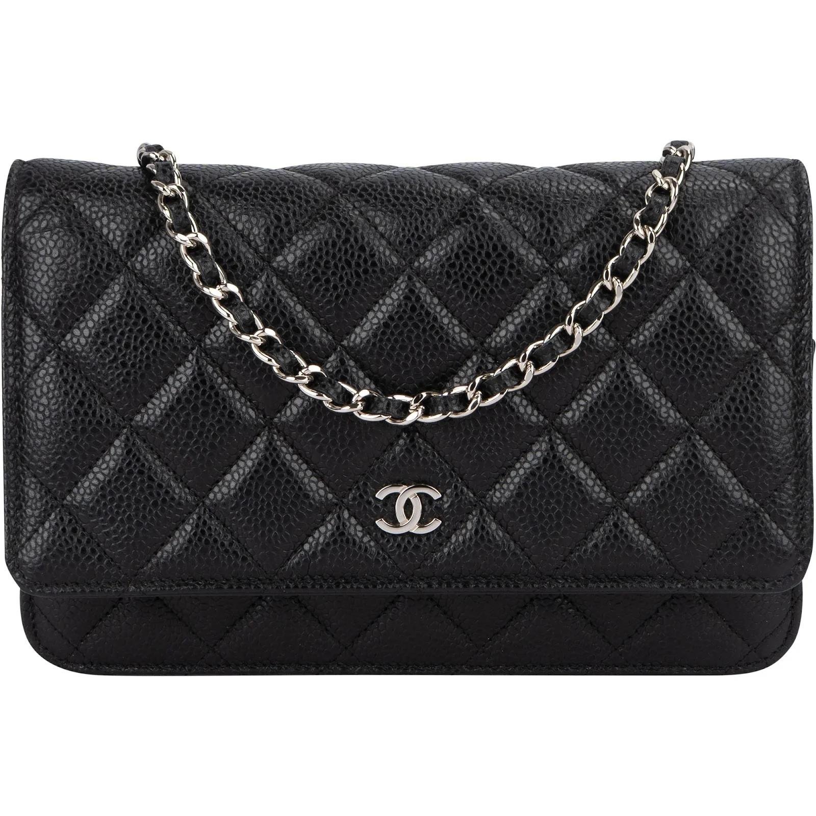 Wallet On Chain Timeless/Classique leather crossbody bag