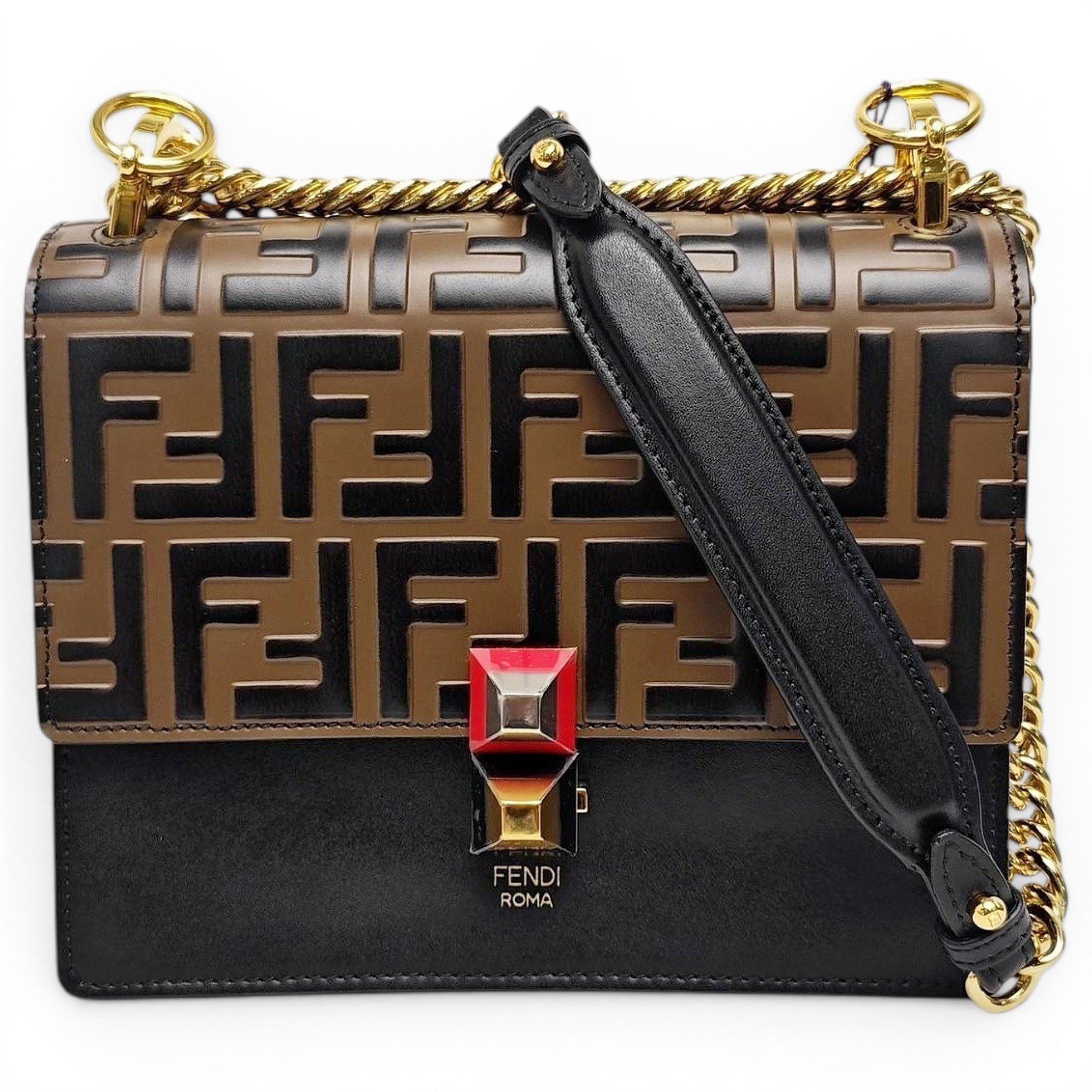 Kan I leather handbag