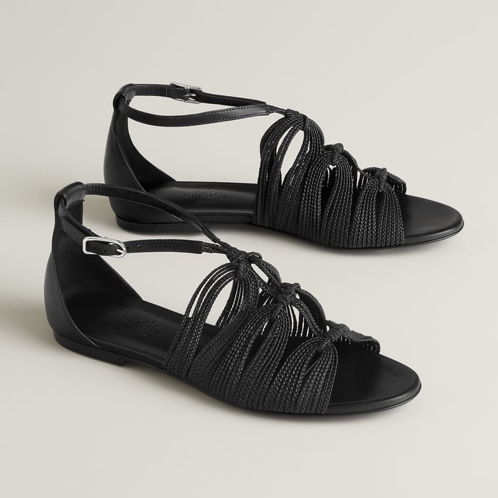 Noir Karmen Sandal