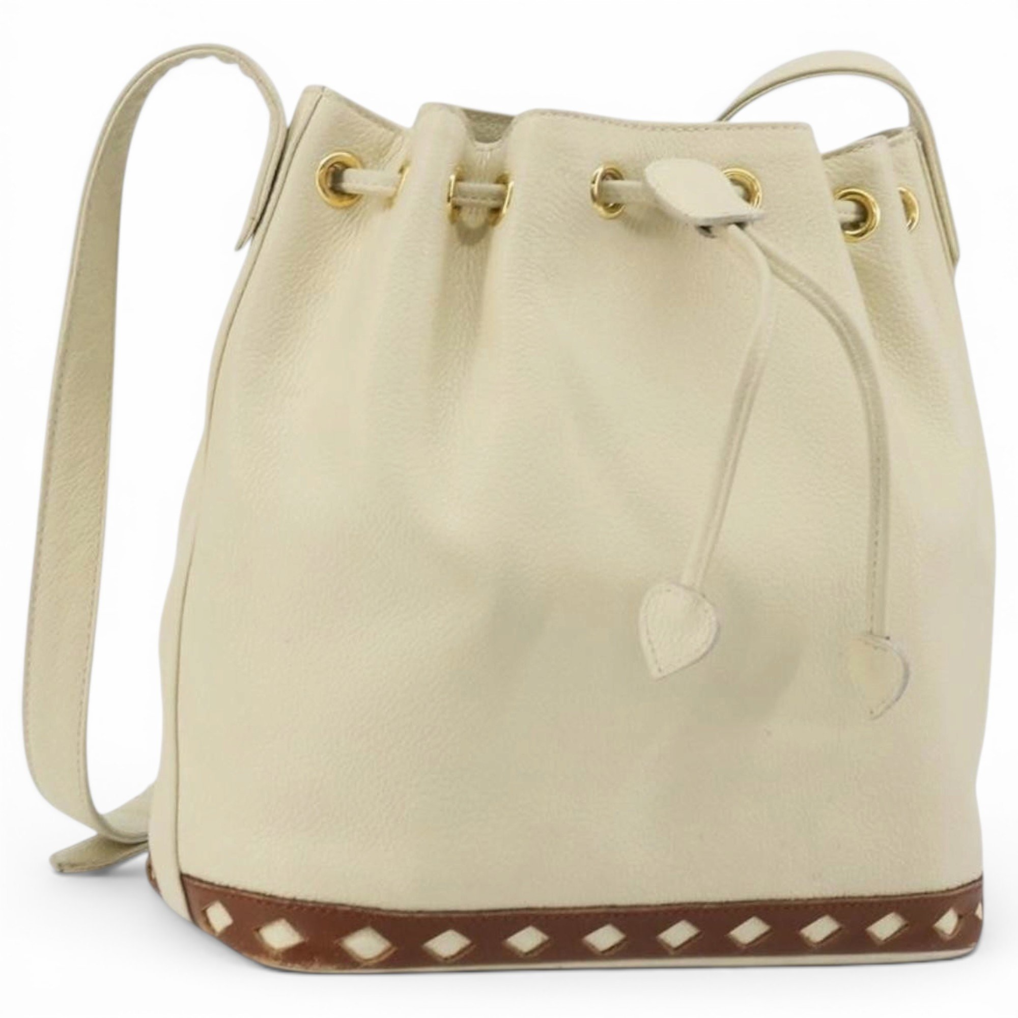 Y leather handbag