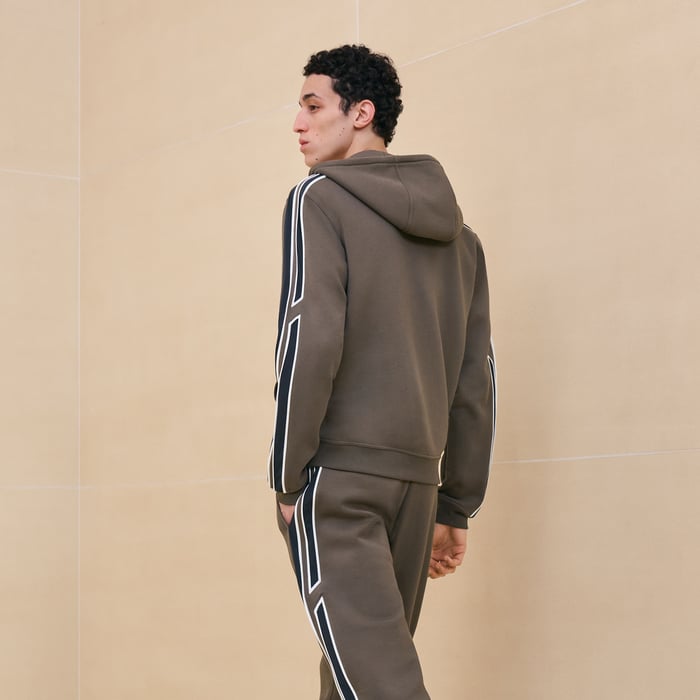 Basalte "Run H" Zipped Hooded Sweater