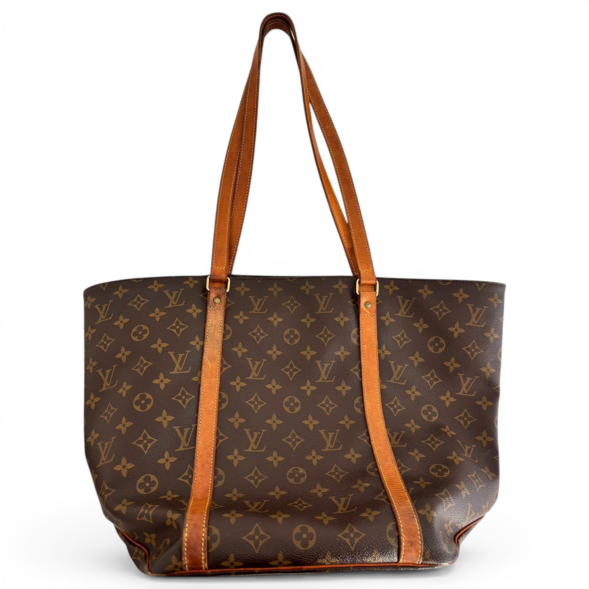 Flanerie leather tote