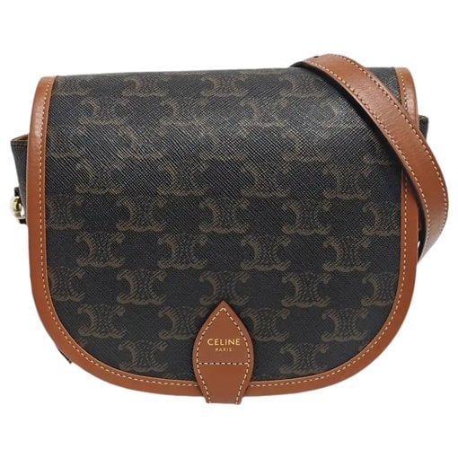 Folco leather crossbody bag