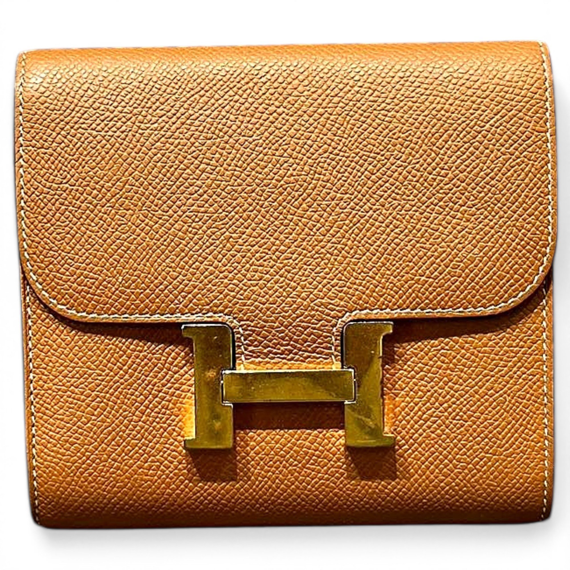 Constance leather clutch bag