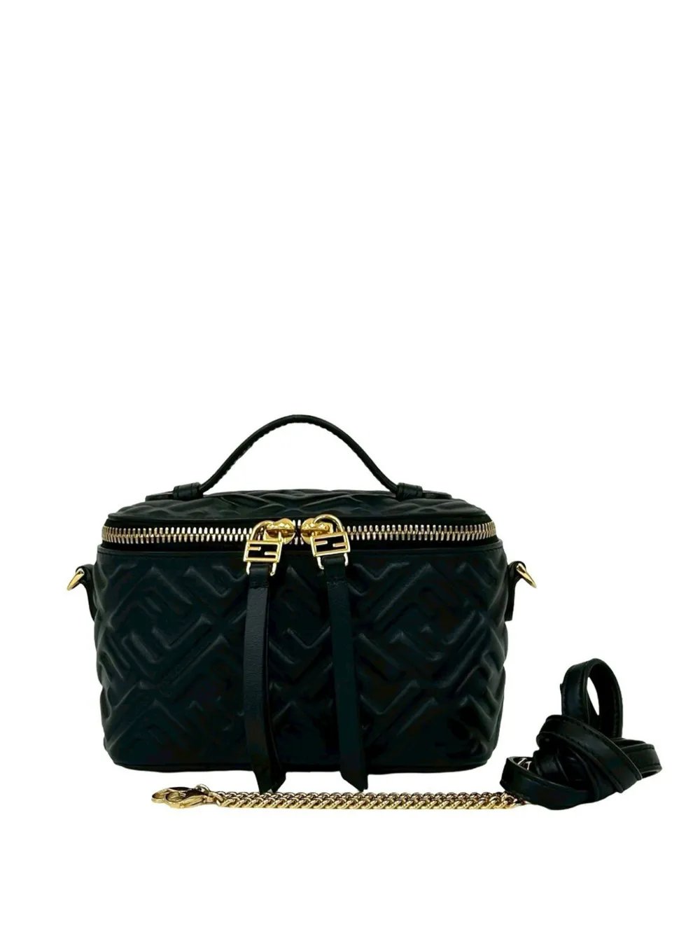 2010-2026 FF Embossed Napppa Vanity Bag satchel