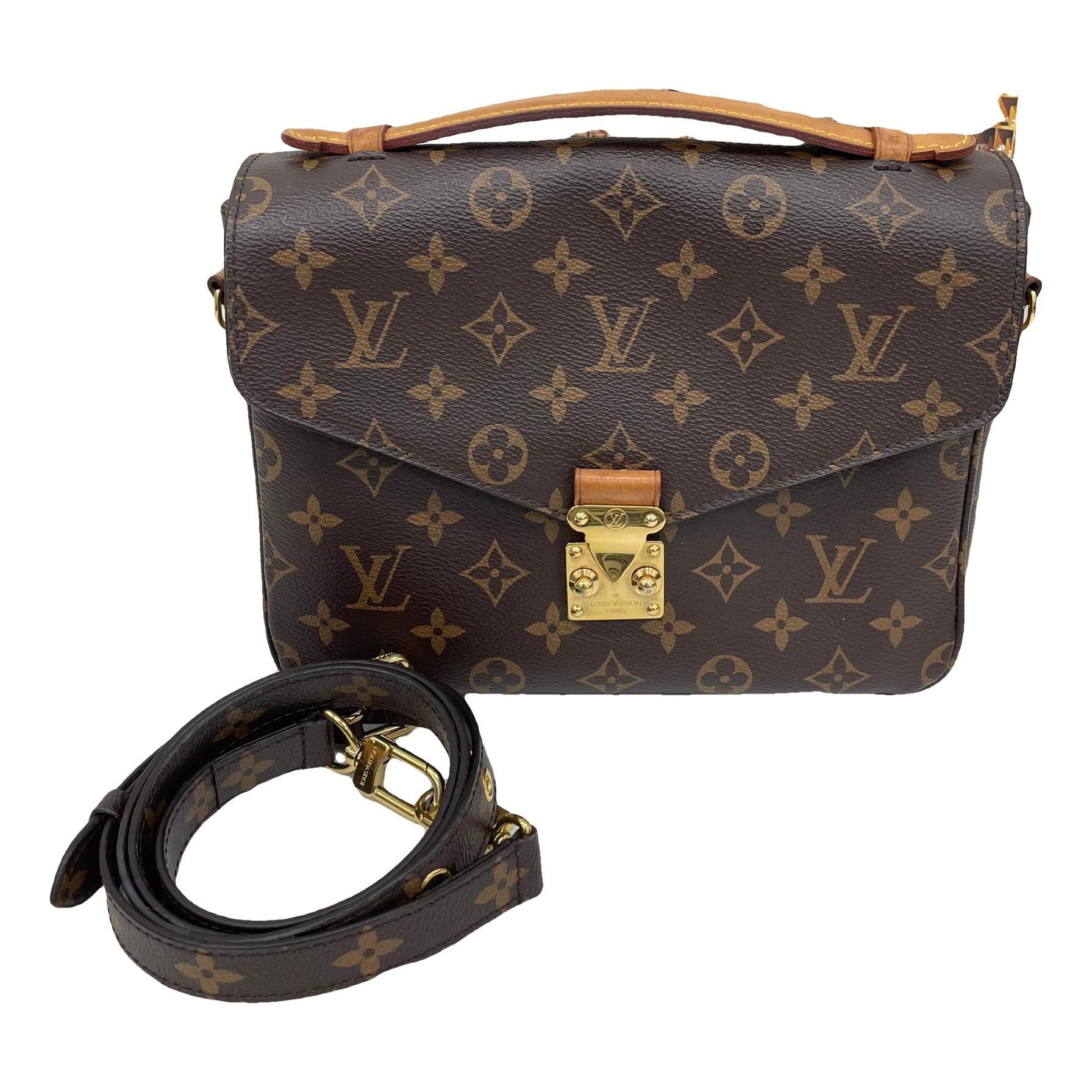 Metis leather handbag