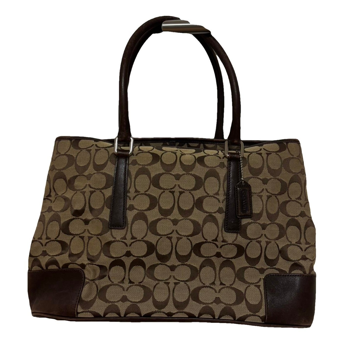Leather tote