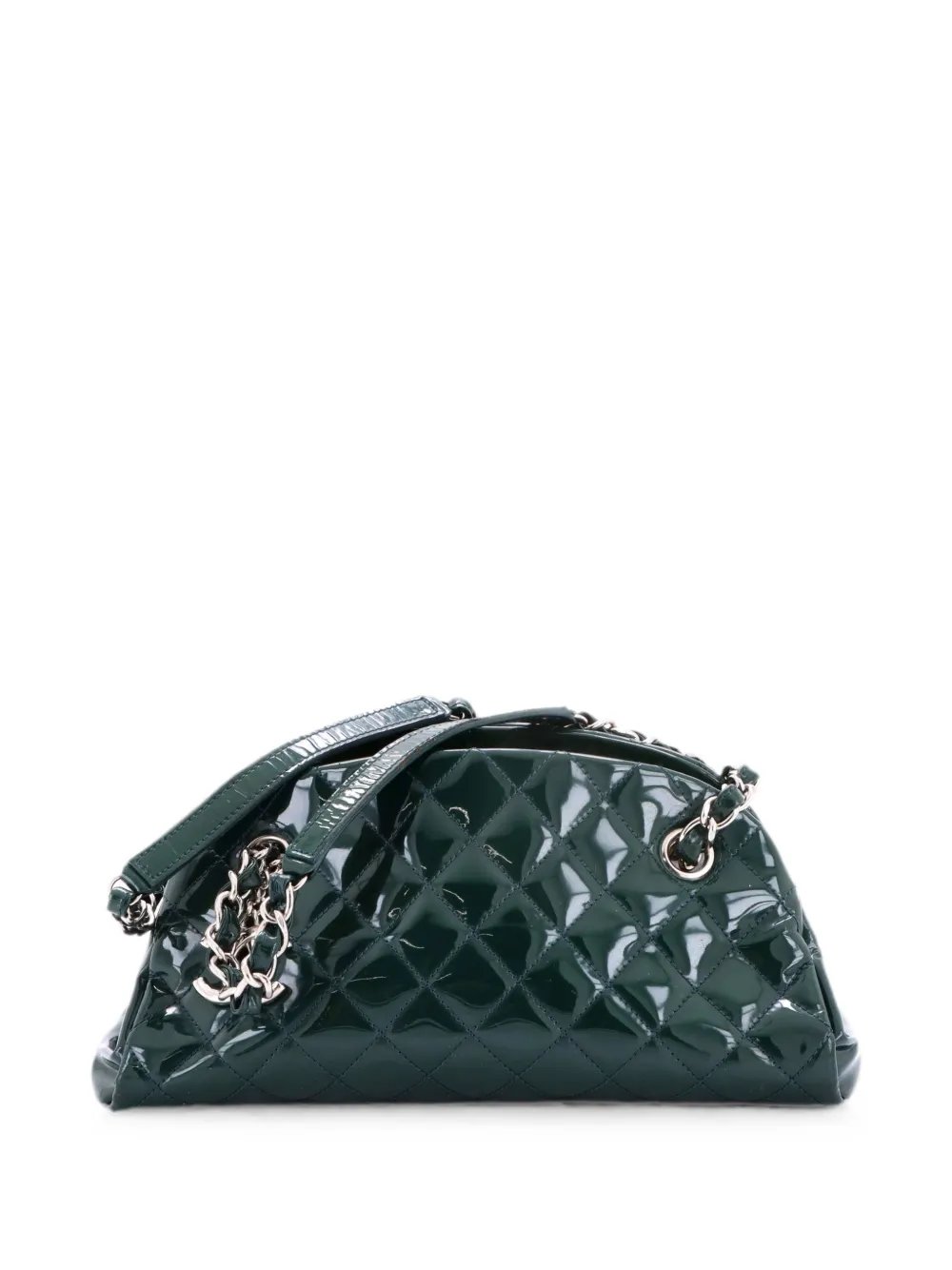 Just Mademoiselle Bag Quilted Patent Small shoulder bag