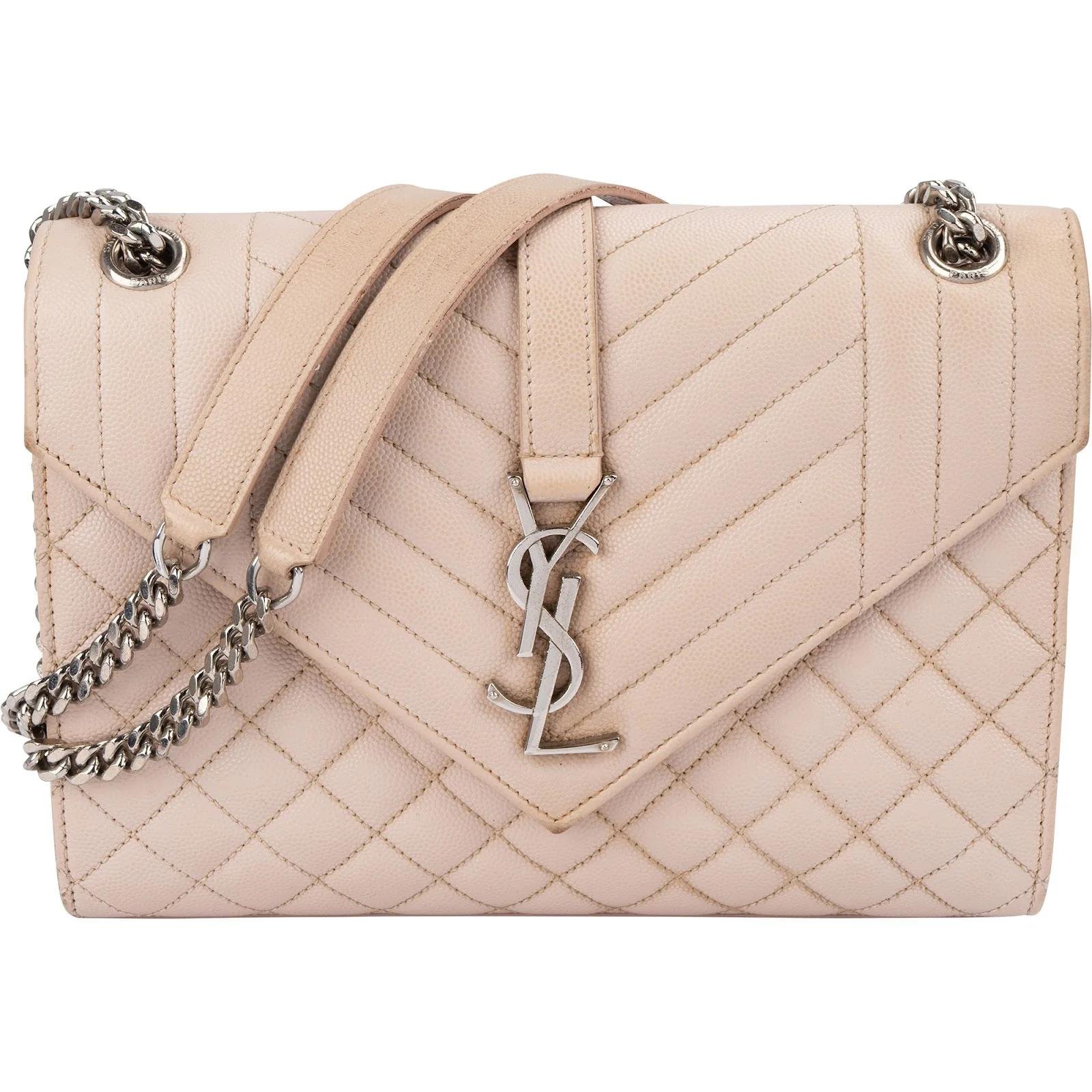 Envelope leather crossbody bag