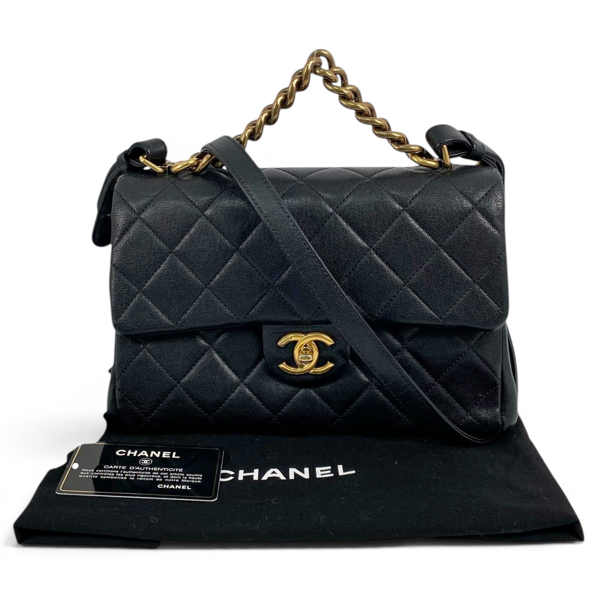 Leather handbag