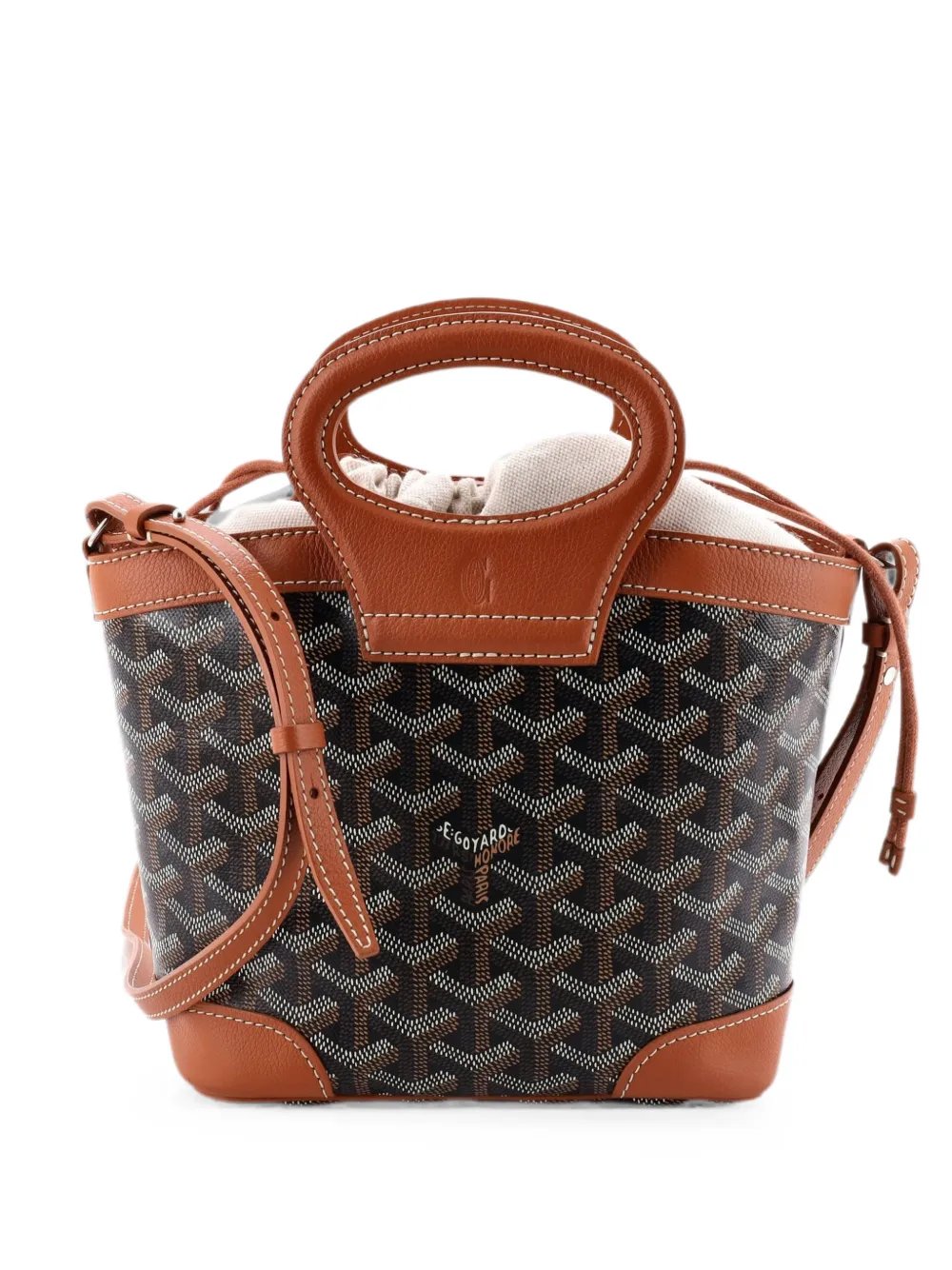 Beluga Bag Coated Canvas Mini tote bag