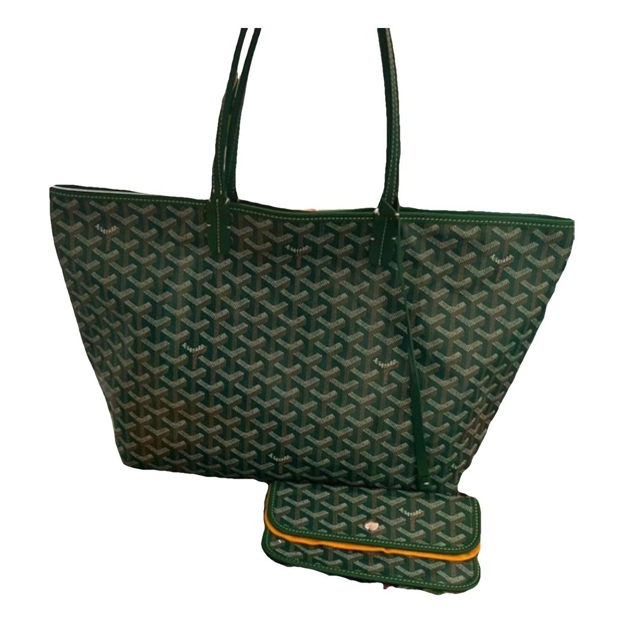 Goyard Saint-Louis leather tote