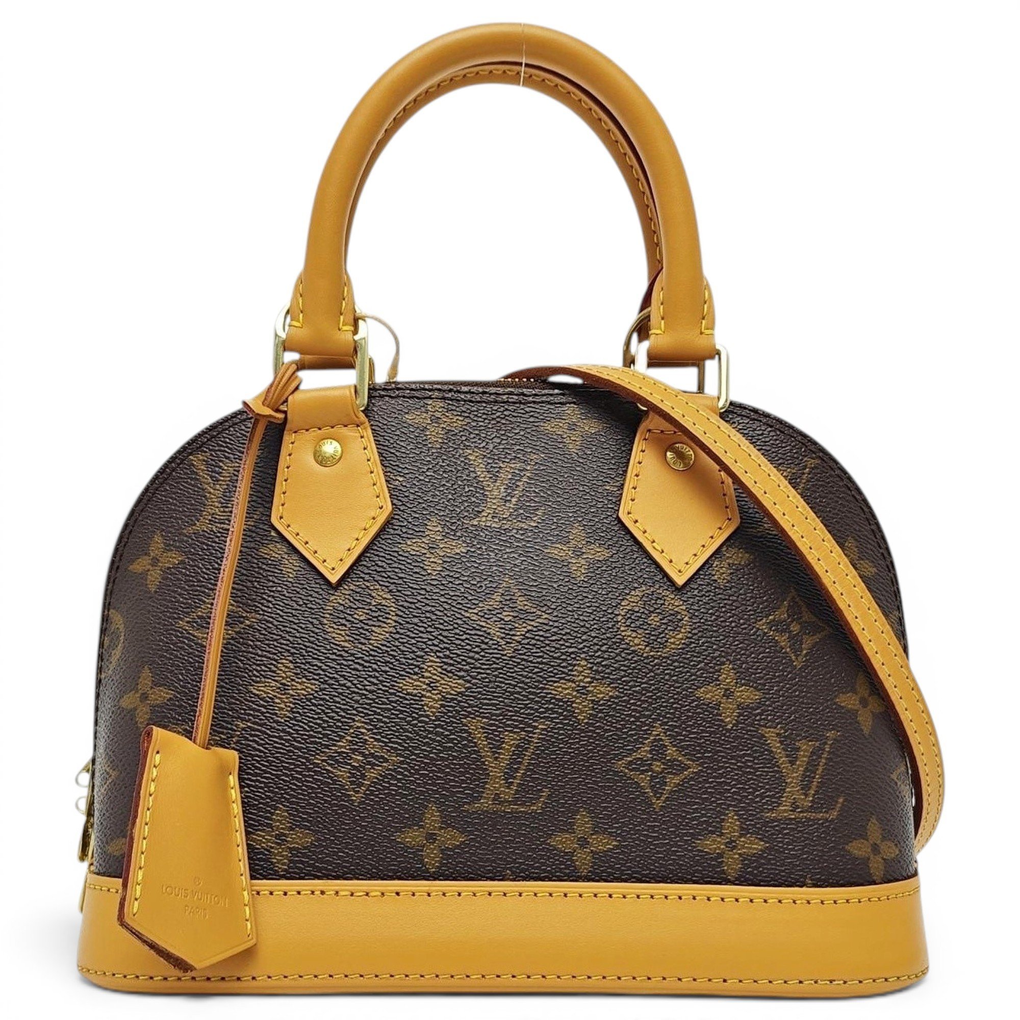 Alma leather handbag