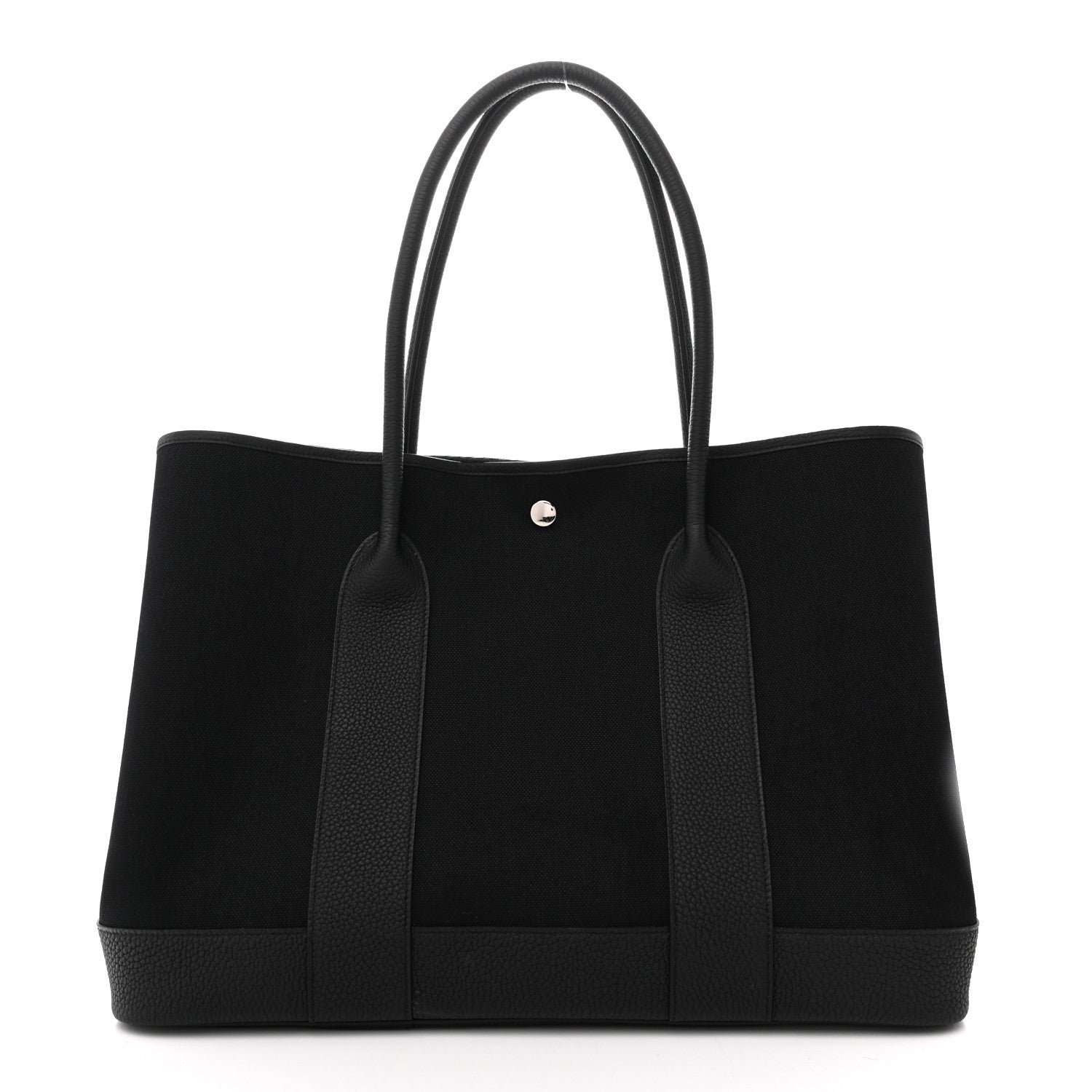 Hermes Toile Militaire Negonda Neo Garden Party Voyage 41 Black