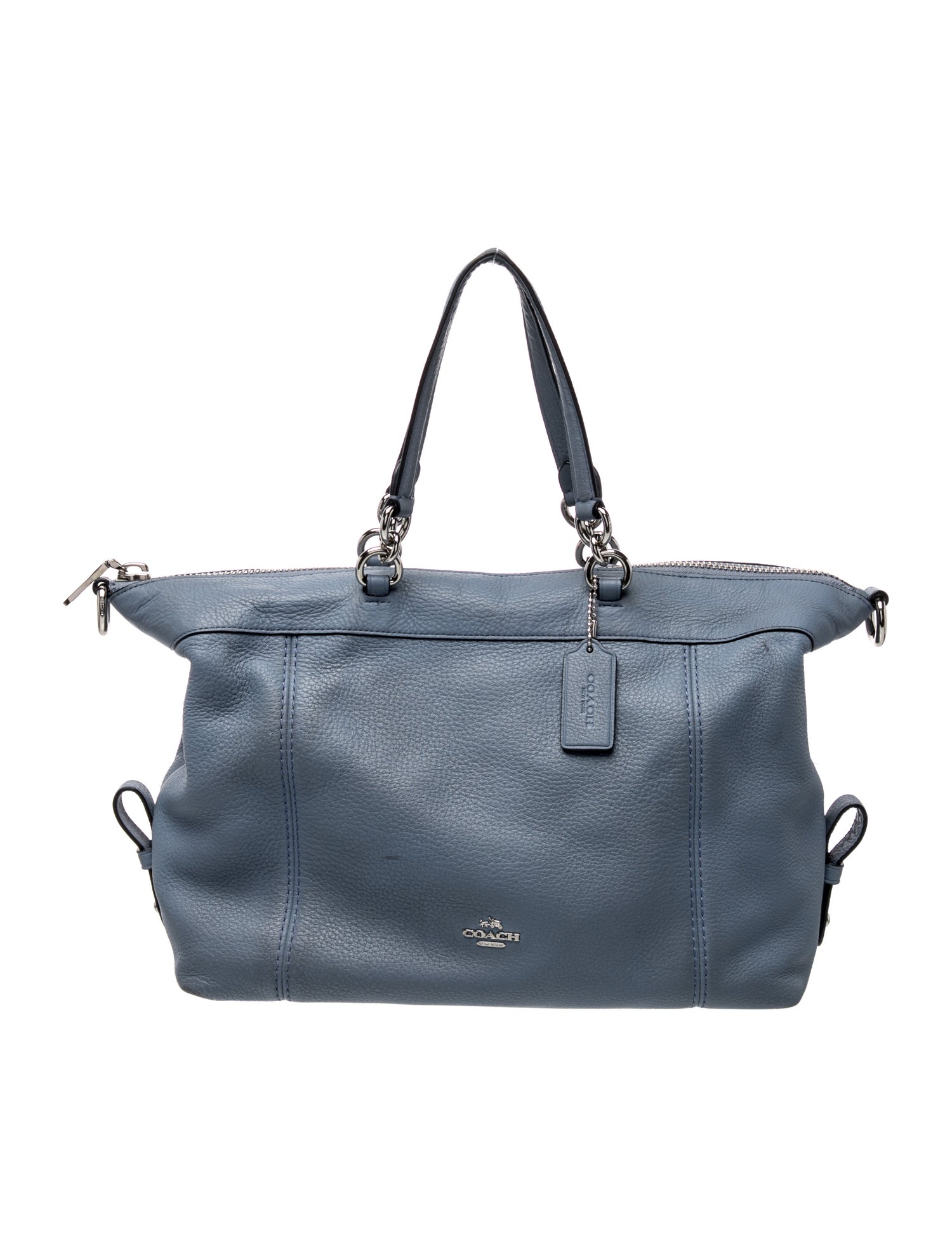 Leather Top Handle Bag