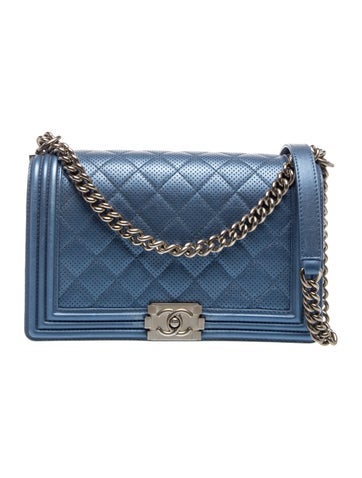 Large Perforated Boy Bag