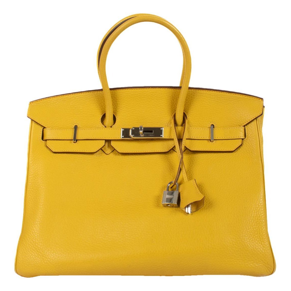 Birkin 35 leather handbag