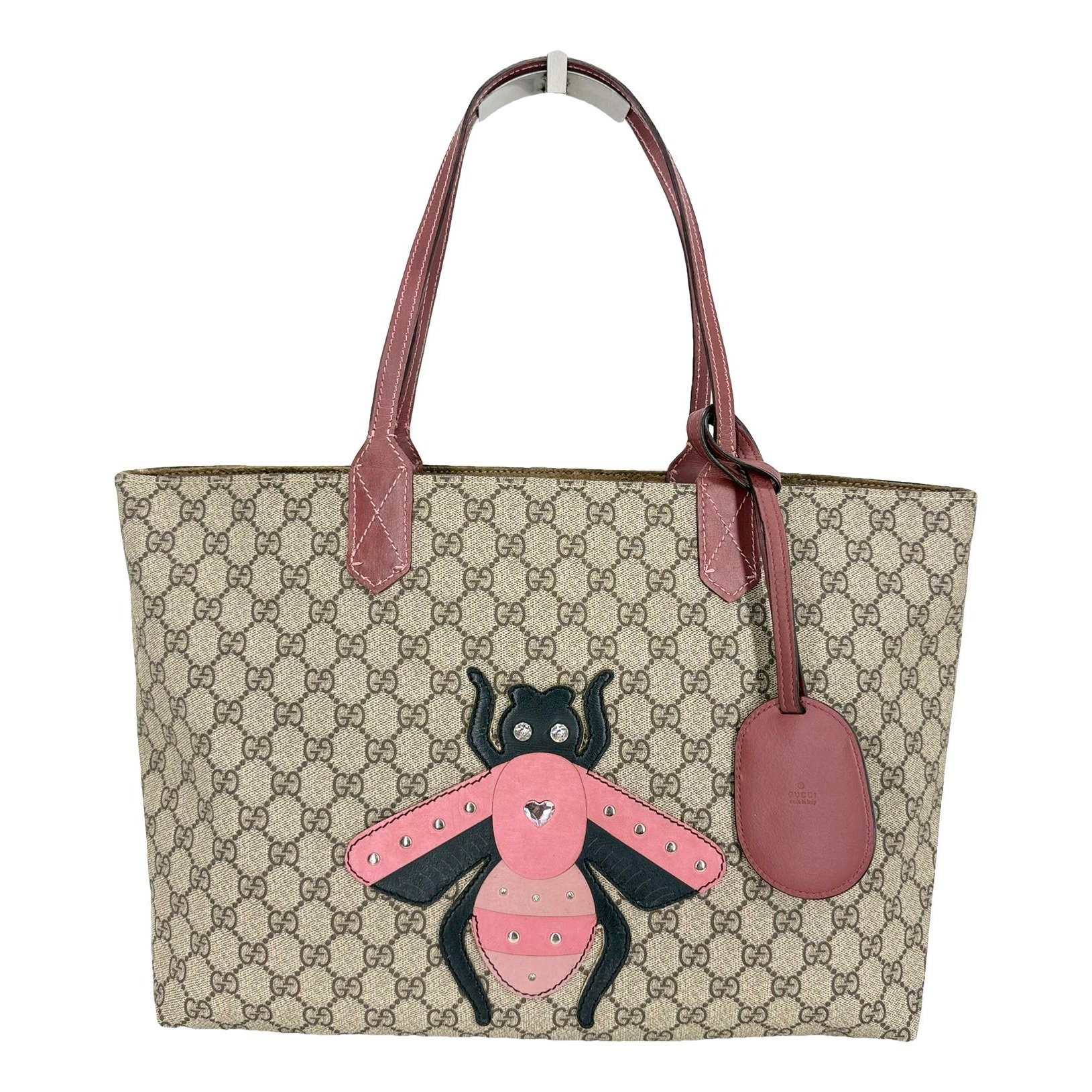 Leather tote
