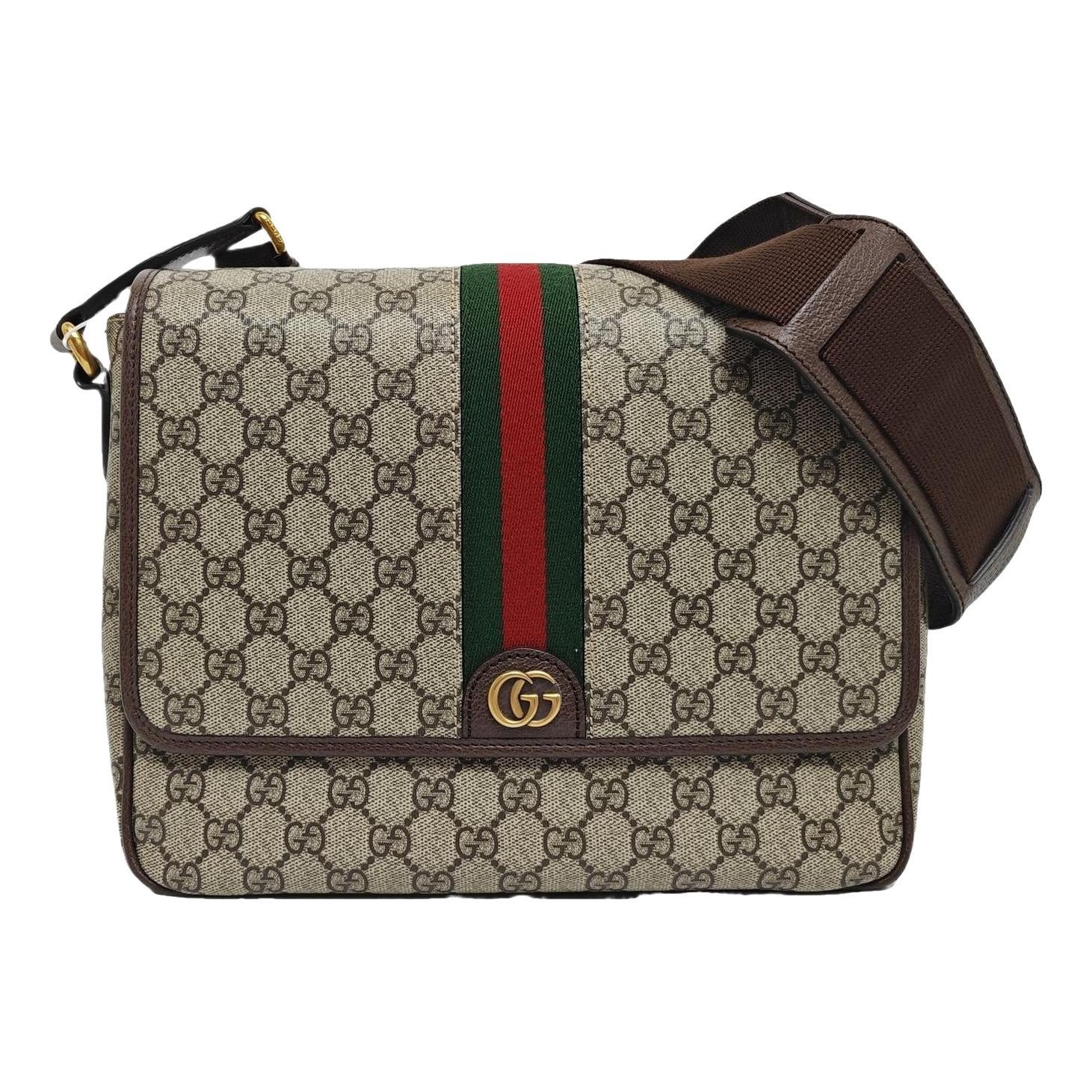 Ophidia leather handbag