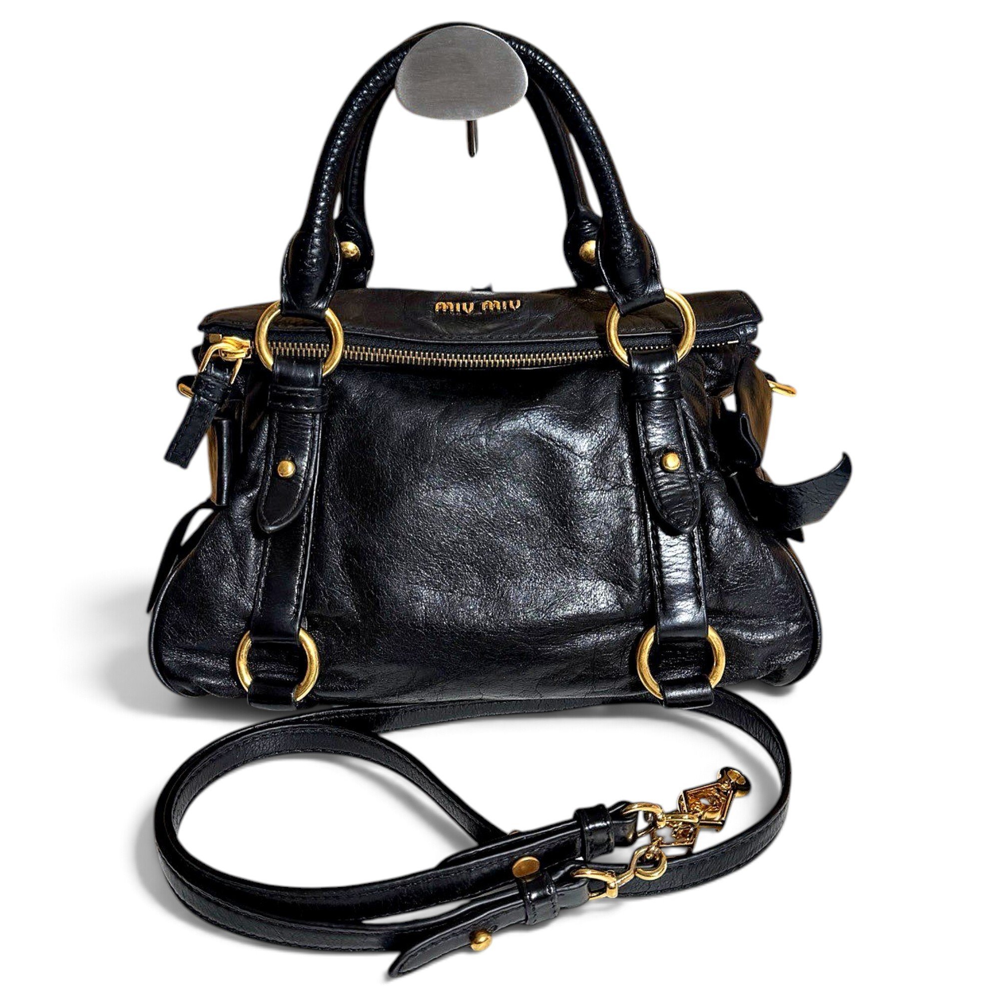Miu Miu Bow bag leather handbag